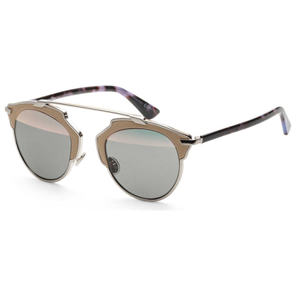 Front view of Christian Dior So Real Women's Sunglasses SOREALLS-0P7R-ZJ