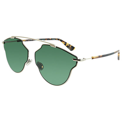 Front view of Christian Dior So Real Women's Sunglasses SOREALPOPS-03YG-590T