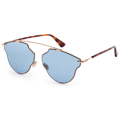 Front view of Christian Dior So Real Women's Sunglasses SOREALPOPS-0DDB-59AP