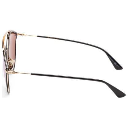 Left view of Christian Dior So Real Women's Sunglasses SOREALRISS-02M2-SQ