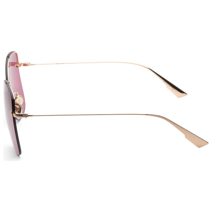 Left view of Christian Dior So Real Women's Sunglasses SOREALS-0NT1-ZJ