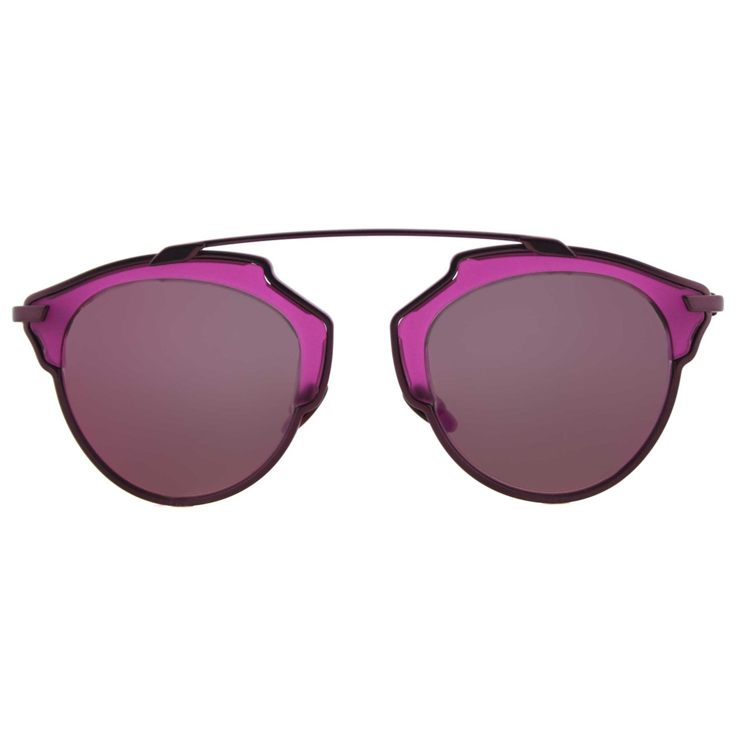Back view of Christian Dior So Real Women's Sunglasses SOREALS-0RMT-LZ