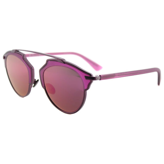 Front view of Christian Dior So Real Women's Sunglasses SOREALS-0RMT-LZ