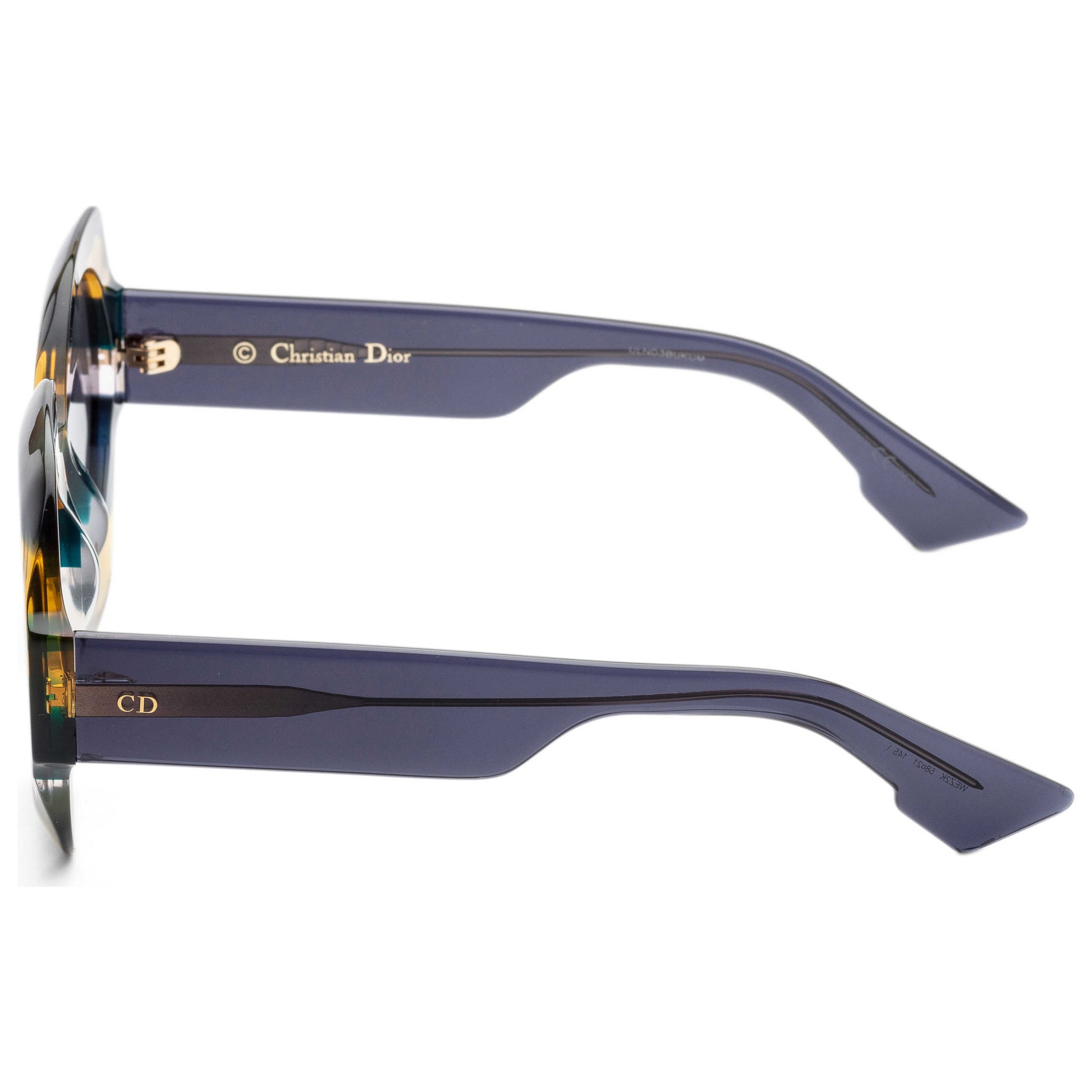 Left view of Christian Dior So Real Women's Sunglasses SOREALS-0RMT-LZ