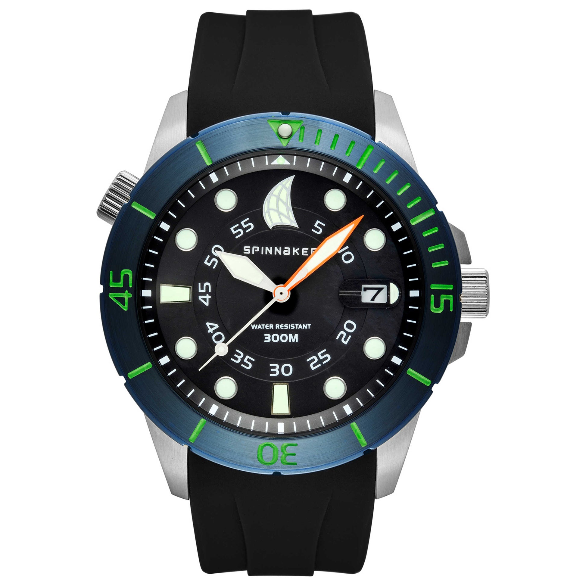 Front view of Spinnaker Helium Men's Quartz Watch SP-5005-018