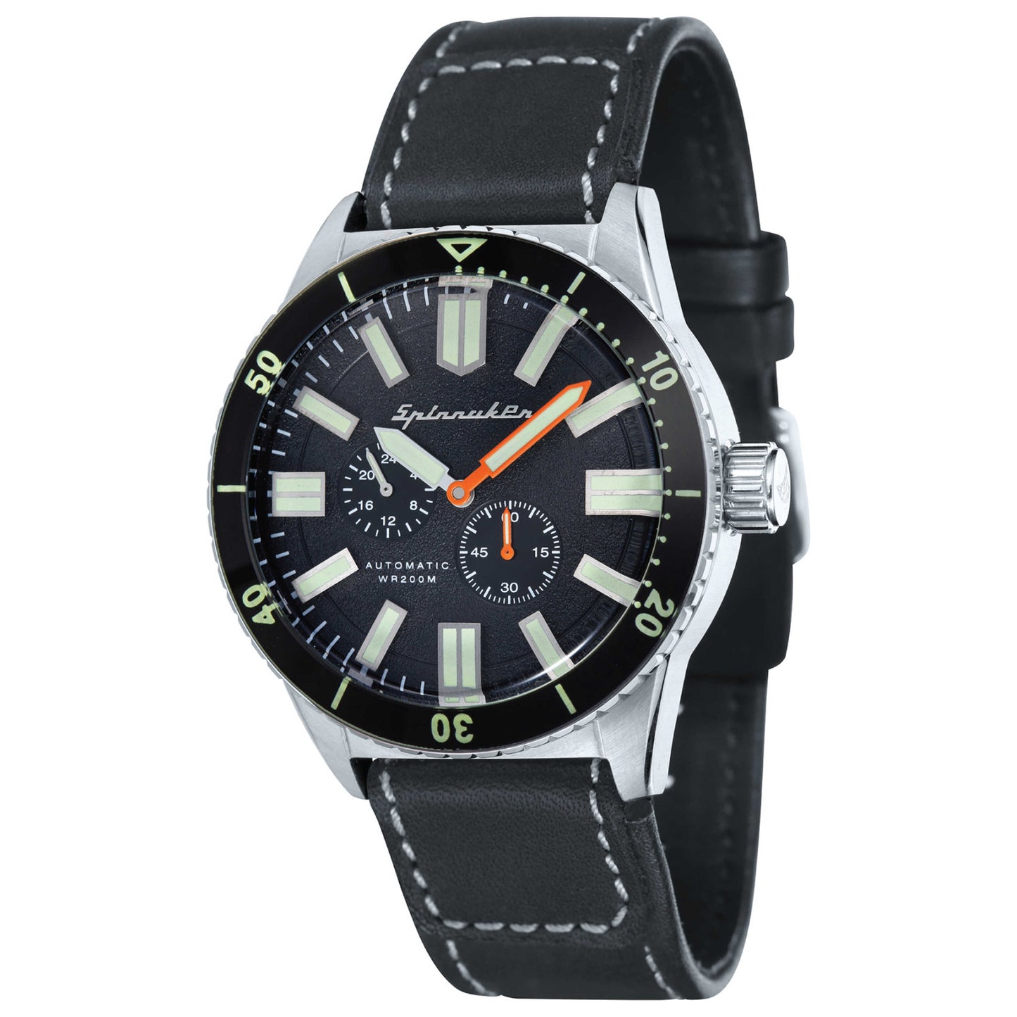 Front view of Spinnaker Hass Men's Automatic Watch SP-5032-01