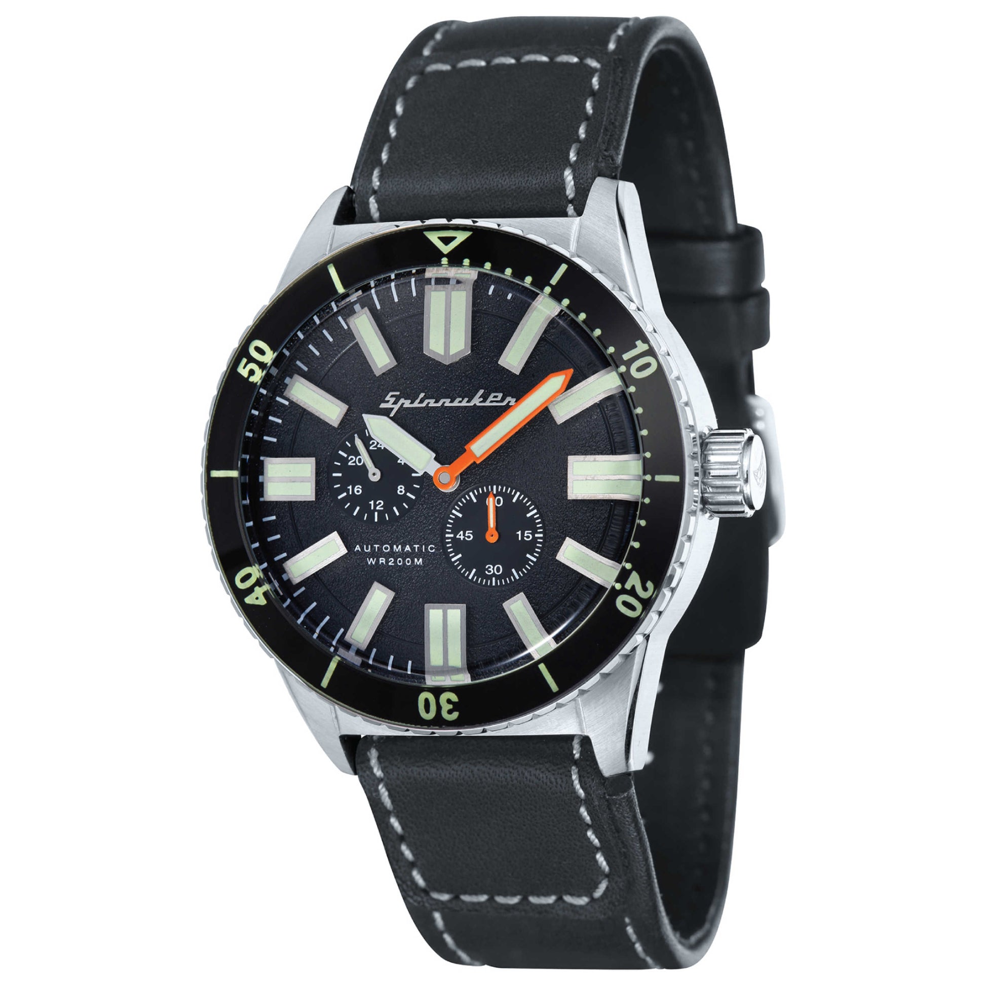 Front view of Spinnaker Hass Men's Automatic Watch SP-5032-01