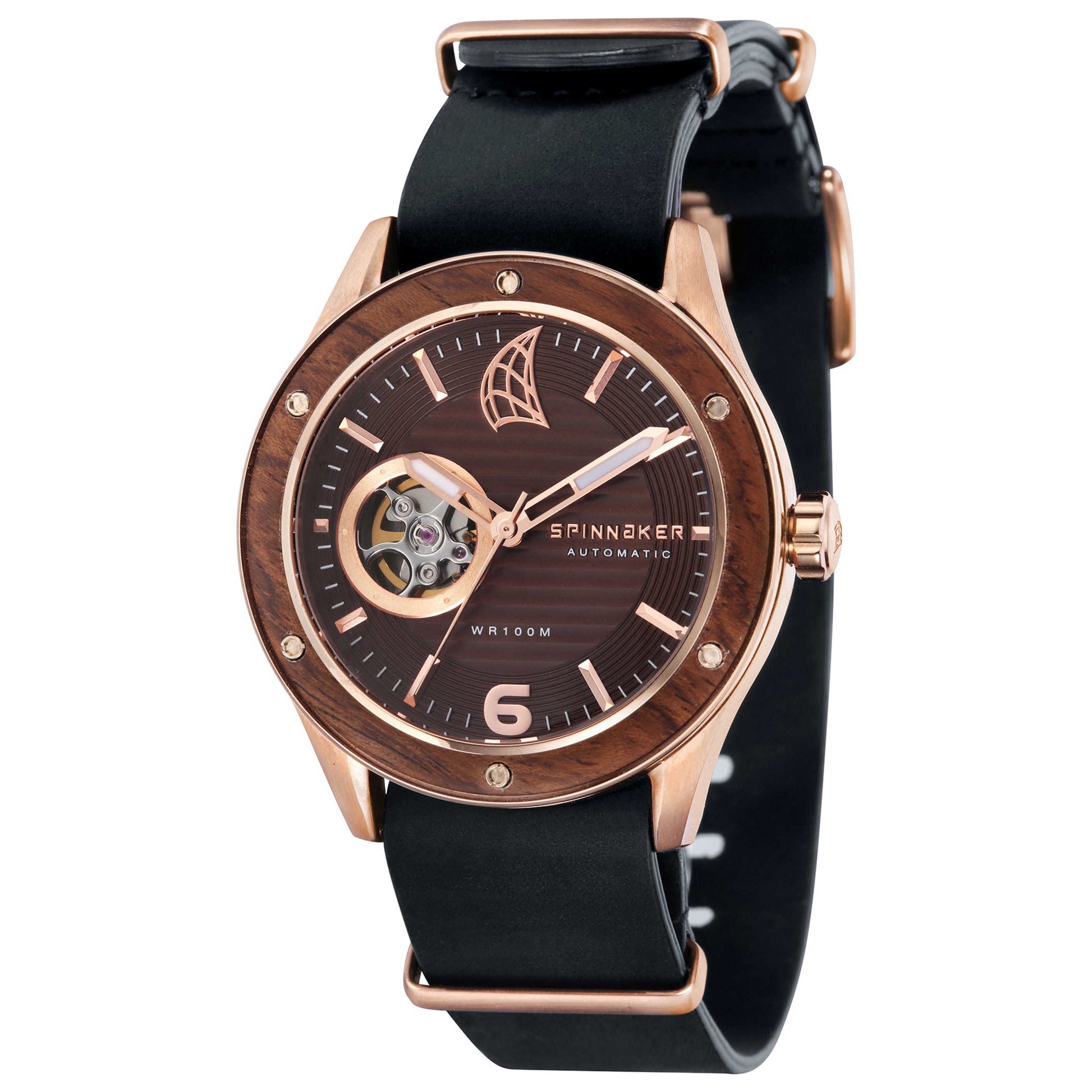 Front view of Spinnaker Sorrento Men's Automatic Watch SP-5034-08