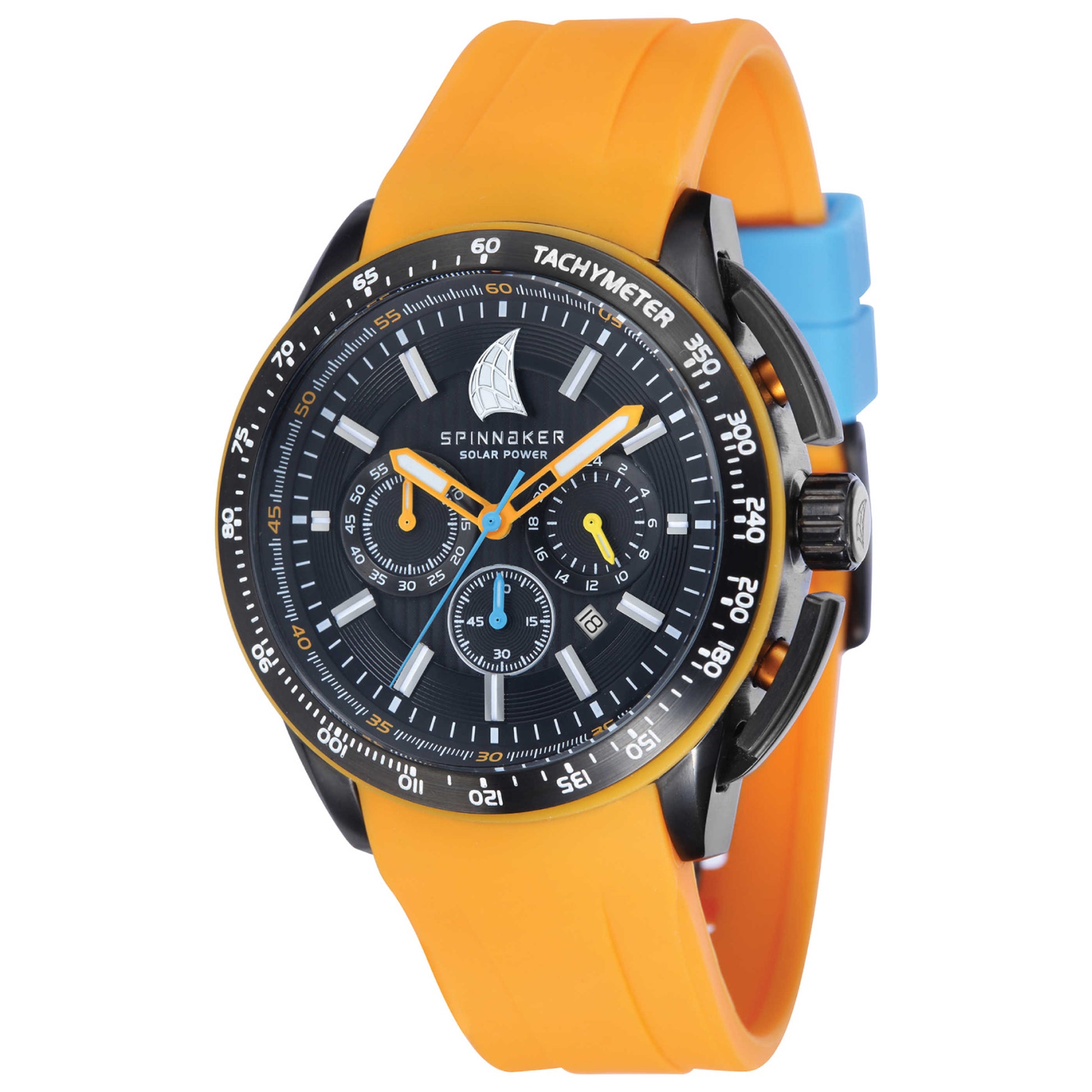 Front view of Spinnaker Transat Solar Power Men's Solar Powered Quartz Watch SP-5036-02