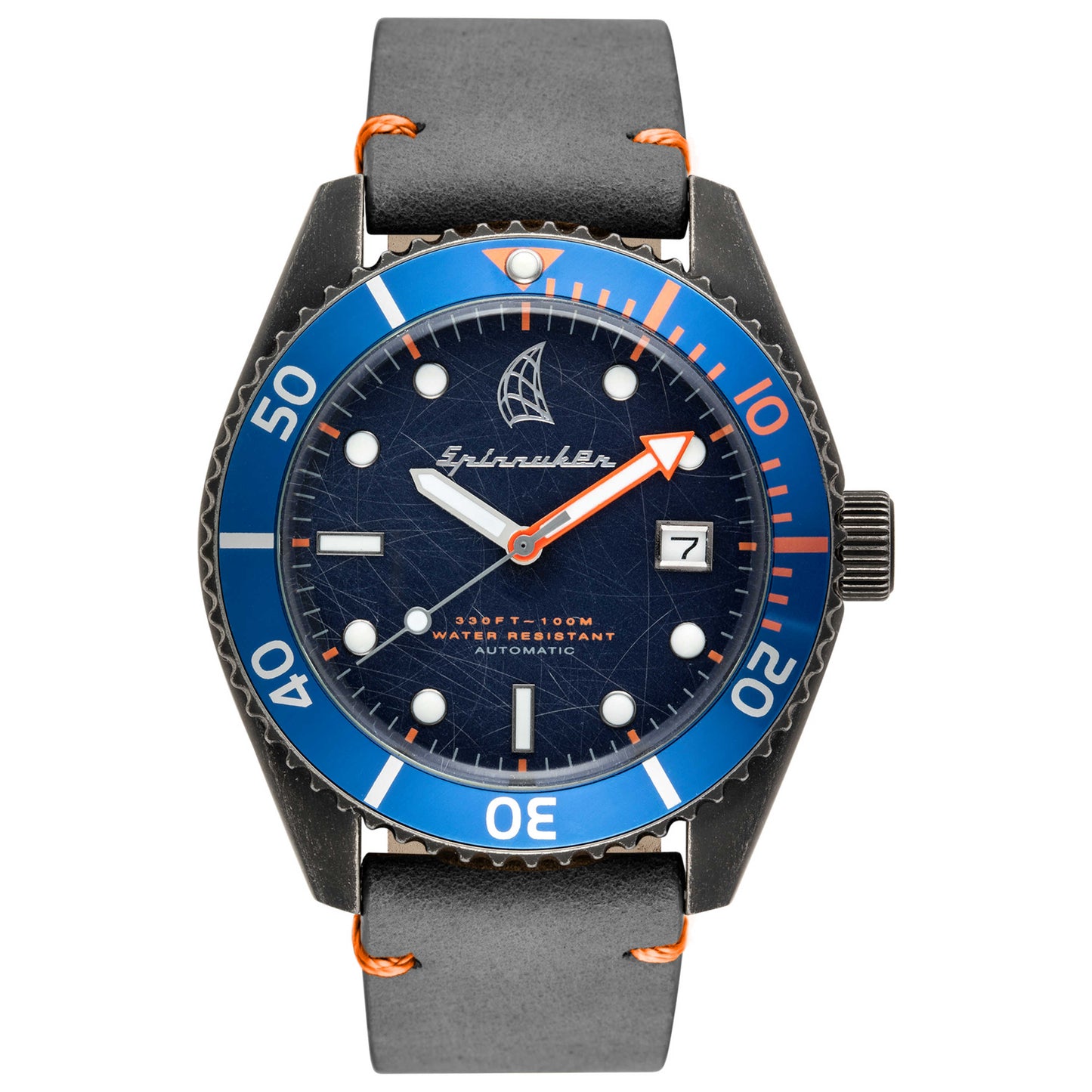 Front view of Spinnaker Wreck Men's Automatic Watch SP-5051-01