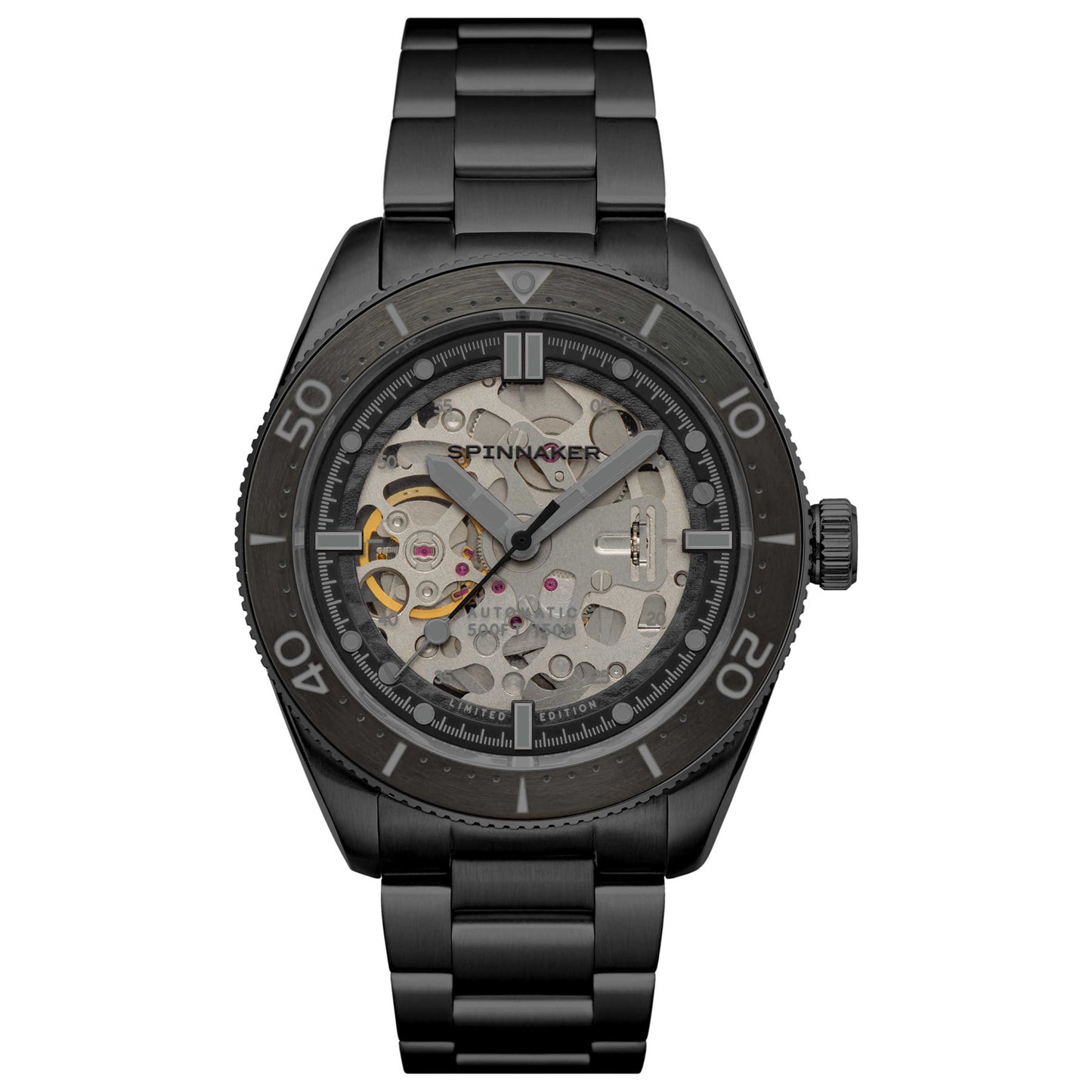Front view of Spinnaker Croft Mid-size Men's Automatic Watch SP-5095-55