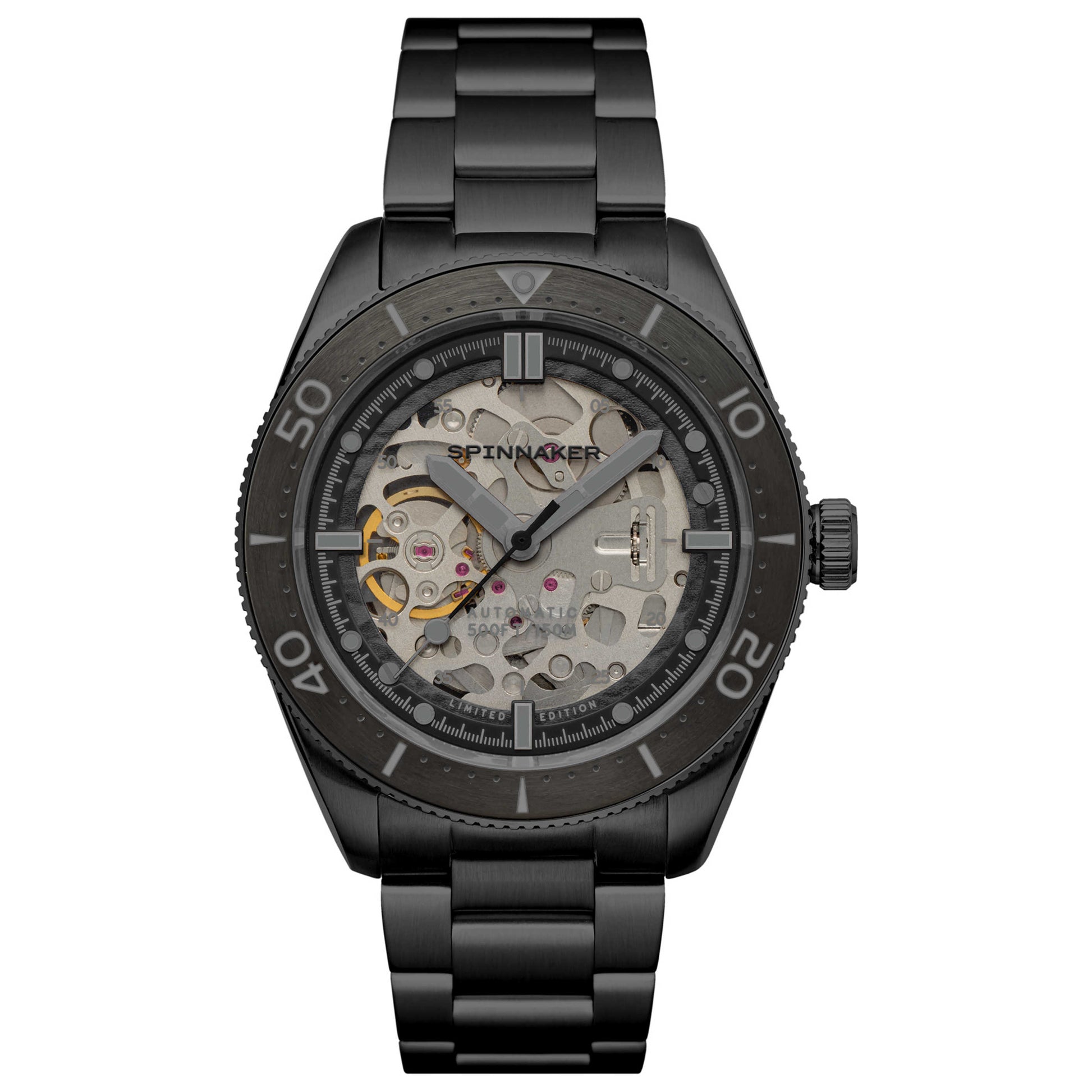 Front view of Spinnaker Croft Mid-size Men's Automatic Watch SP-5095-55