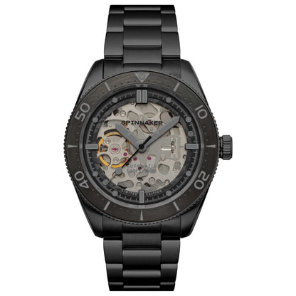 Front view of Spinnaker Croft Mid-size Men's Automatic Watch SP-5095-55