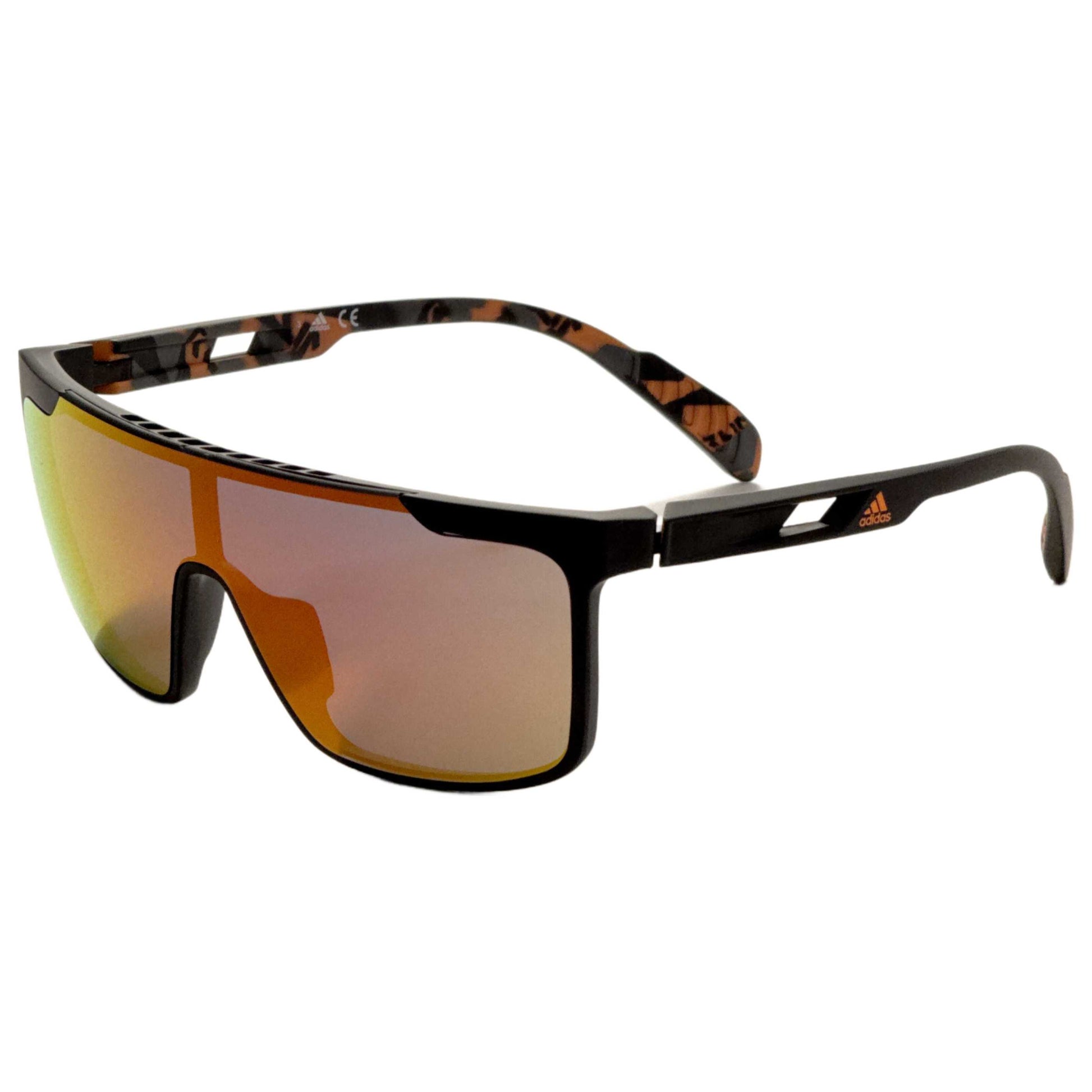 Front view of Adidas Men's Sunglasses SP0020-02G-00