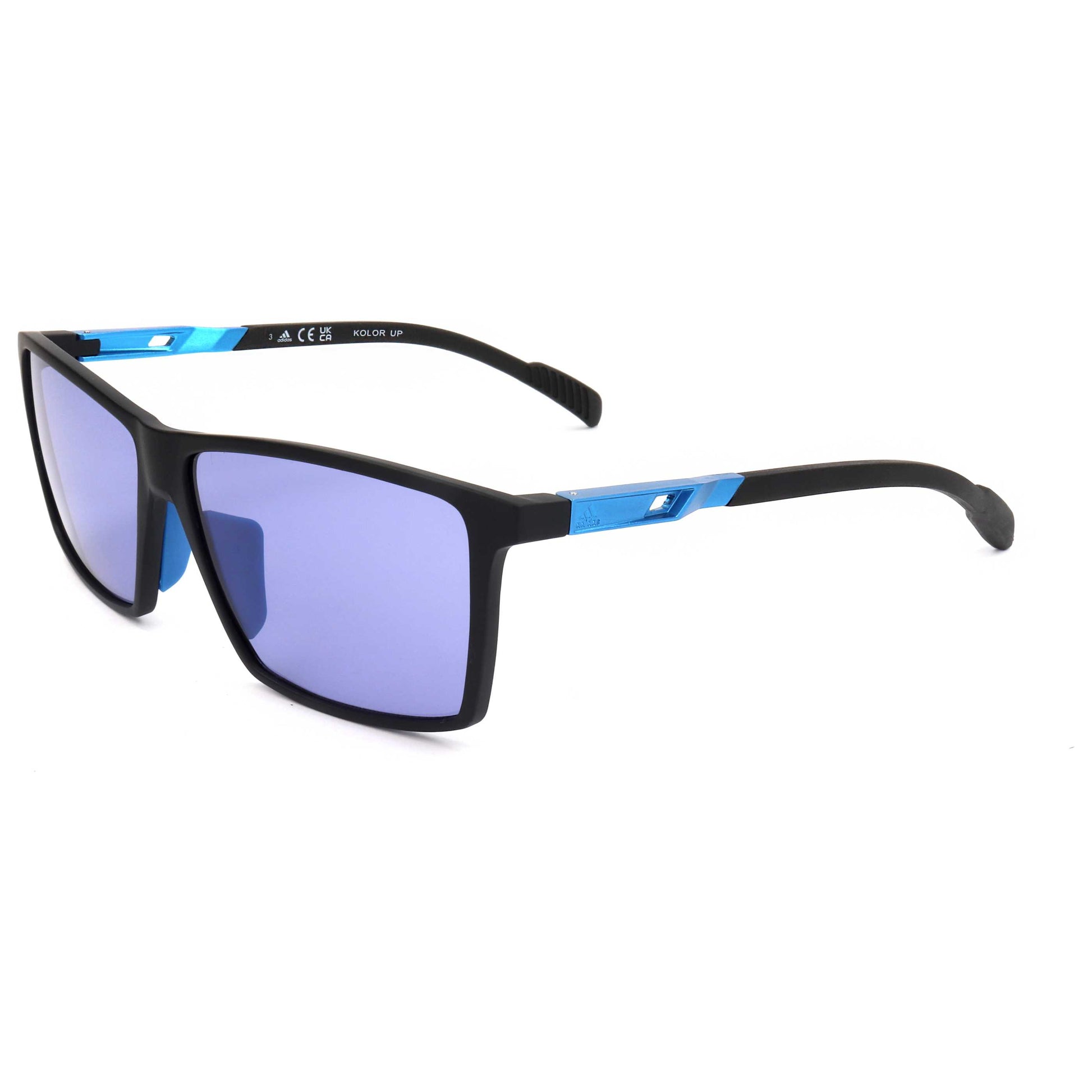 Front view of Adidas Men's Sunglasses SP0058-02V-60