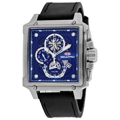 Front view of Seapro Dual Timer Men's Quartz Watch SP0112