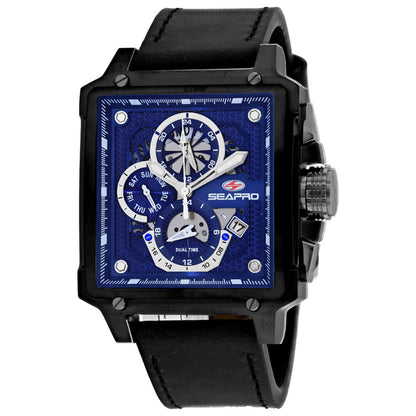 Front view of Seapro Dual Timer Men's Quartz Watch SP0115