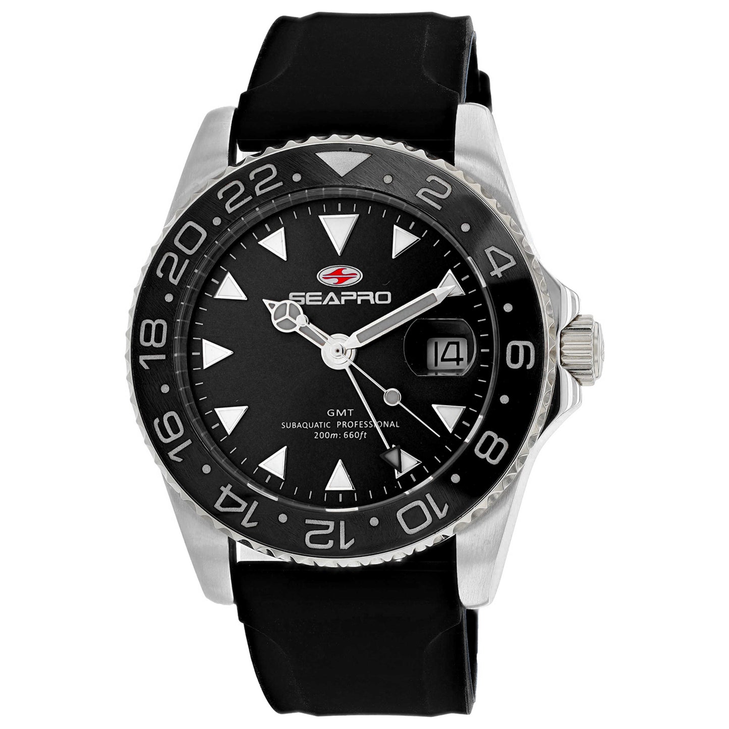 Front view of Seapro Agent Men's Quartz Watch SP0121