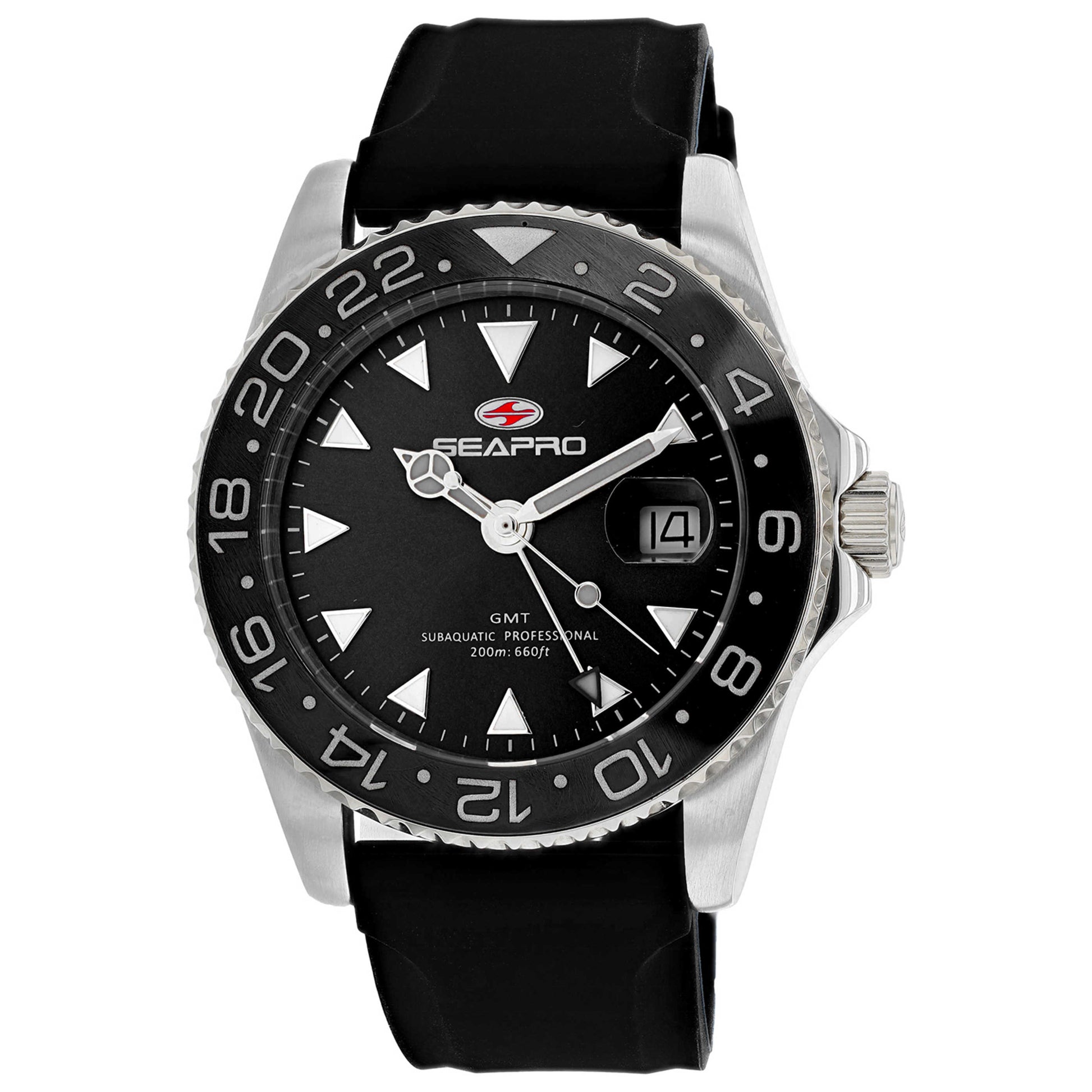 Front view of Seapro Agent Men's Quartz Watch SP0121