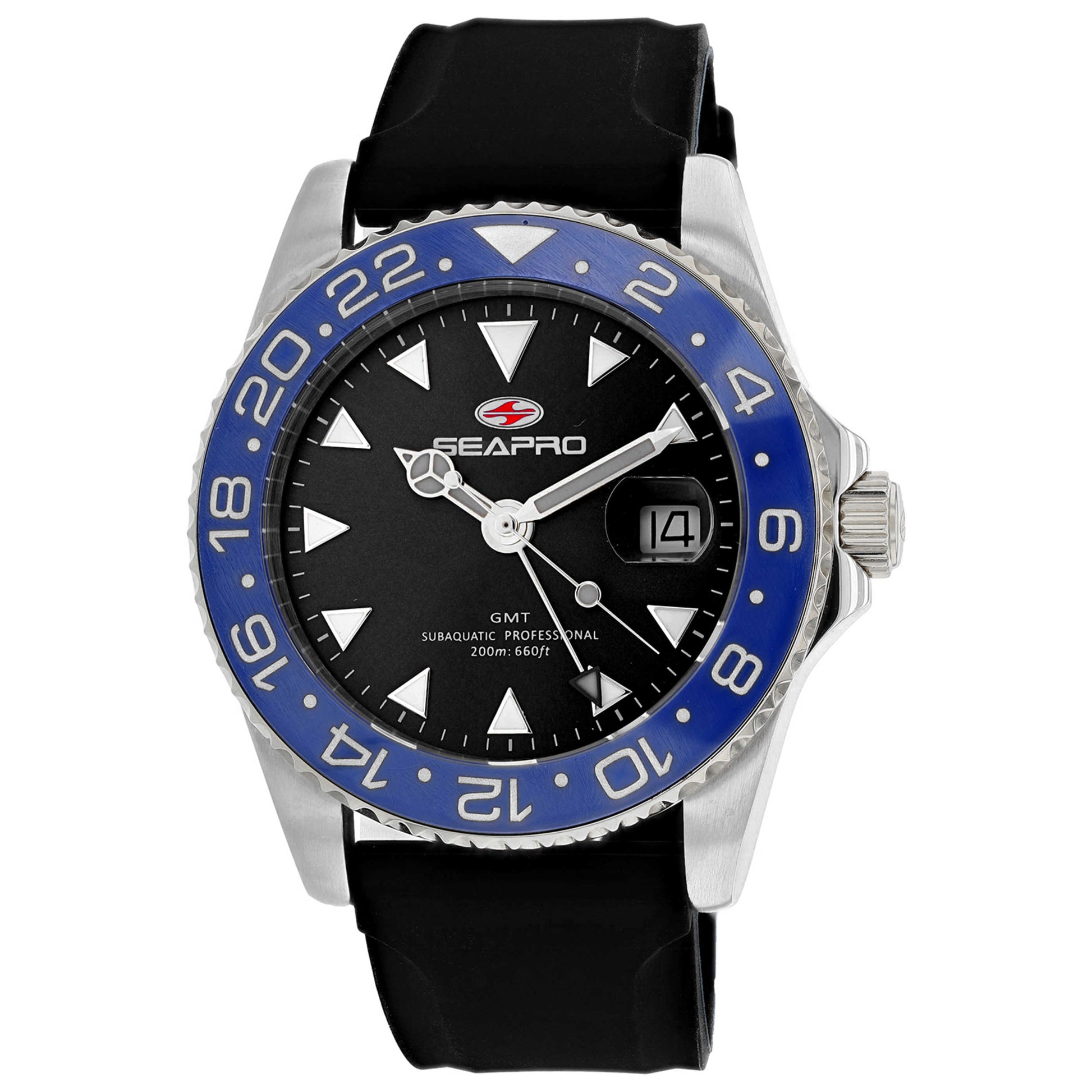 Front view of Seapro Agent Men's Quartz Watch SP0122
