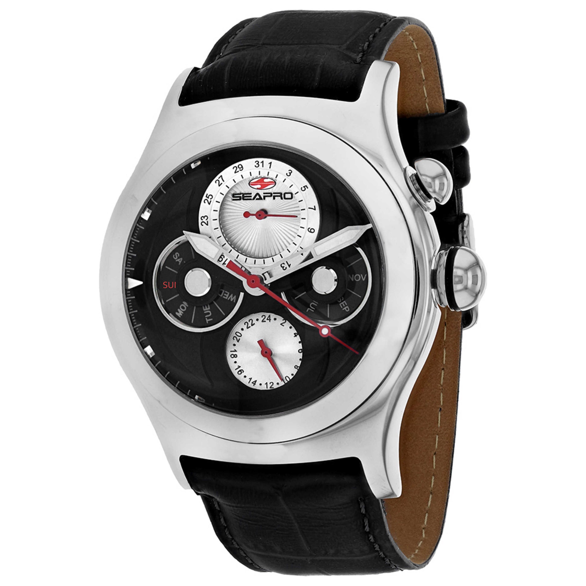 Front view of Seapro Chronoscope Men's Quartz Watch SP0131