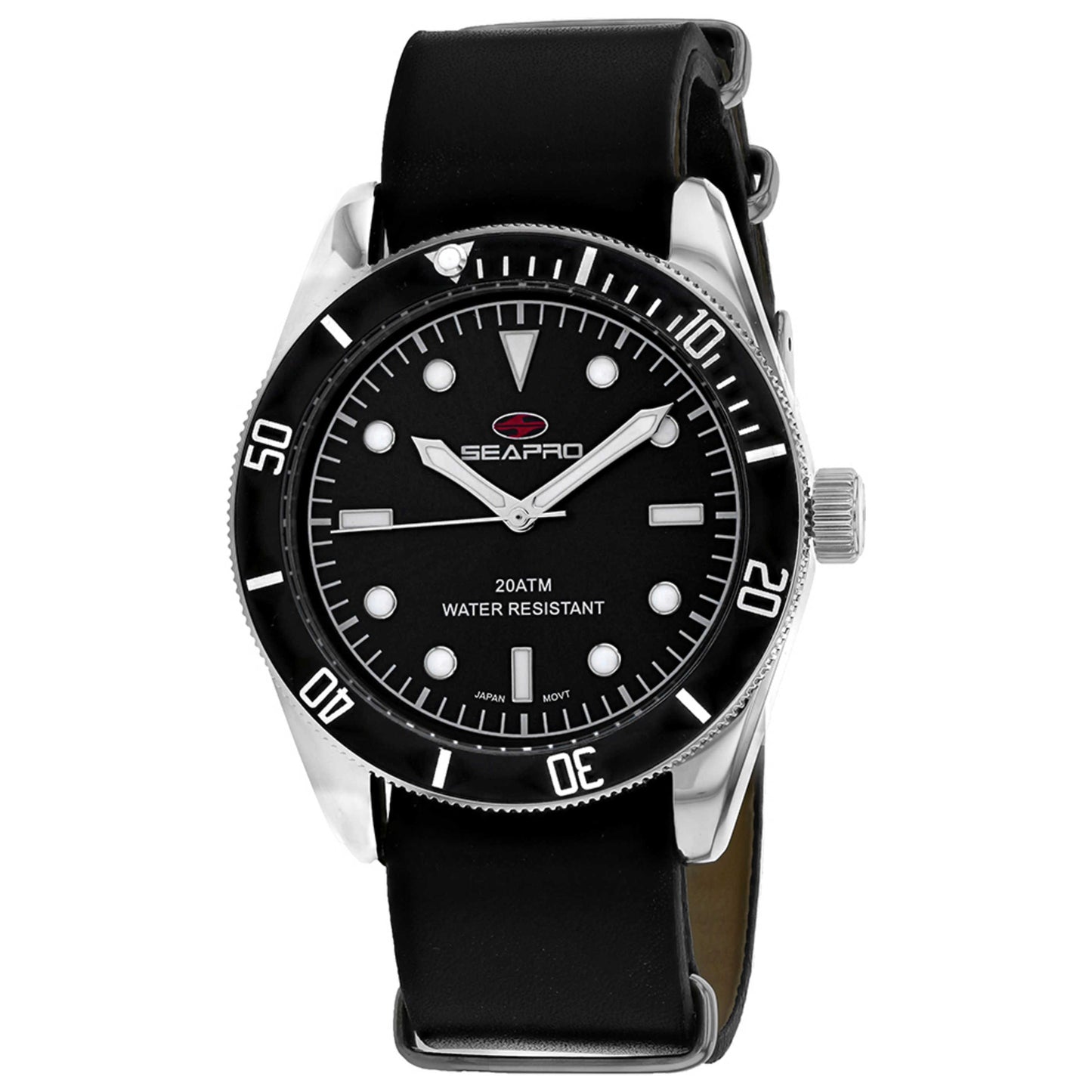 Front view of Seapro Revival Men's Quartz Watch SP0302