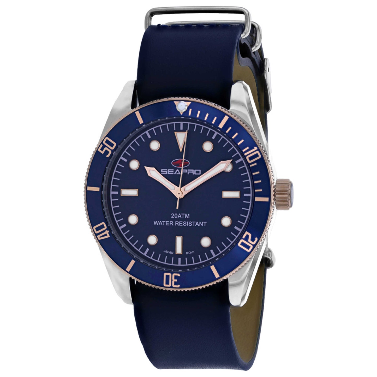 Front view of Seapro Revival Men's Quartz Watch SP0303