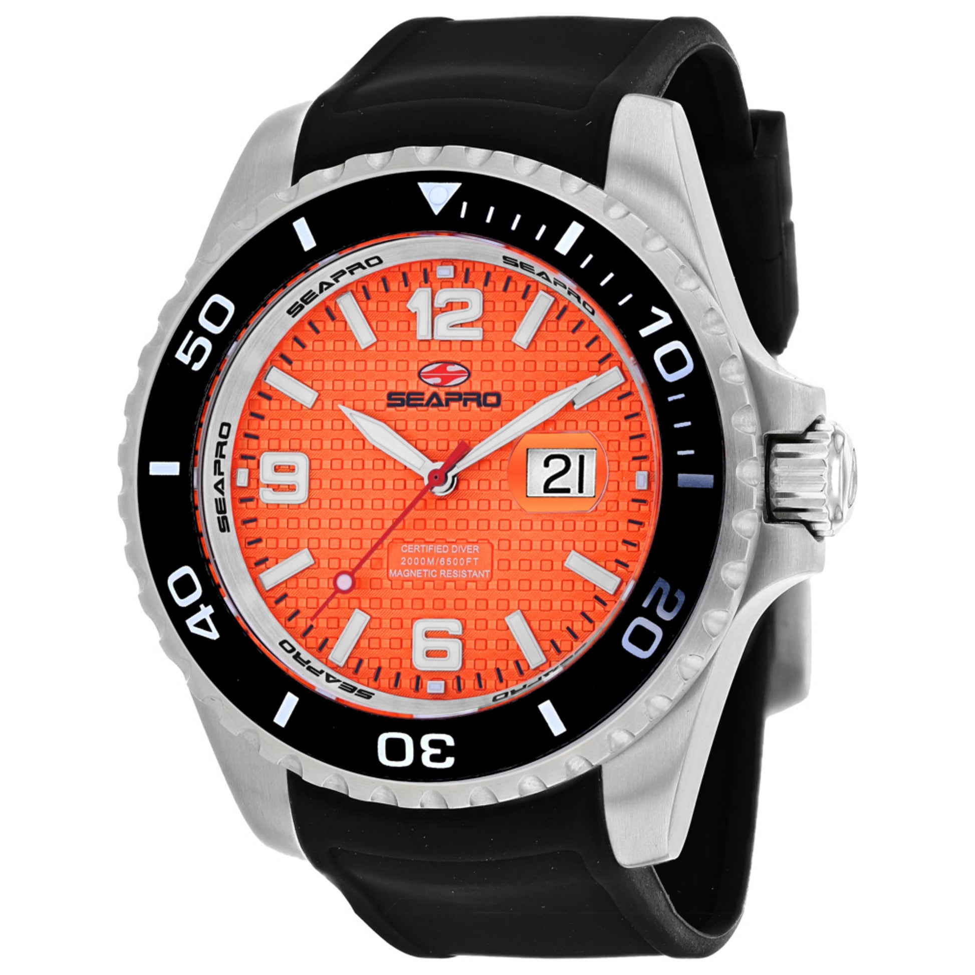 Front view of Seapro Abyss Men's Quartz Watch SP0743