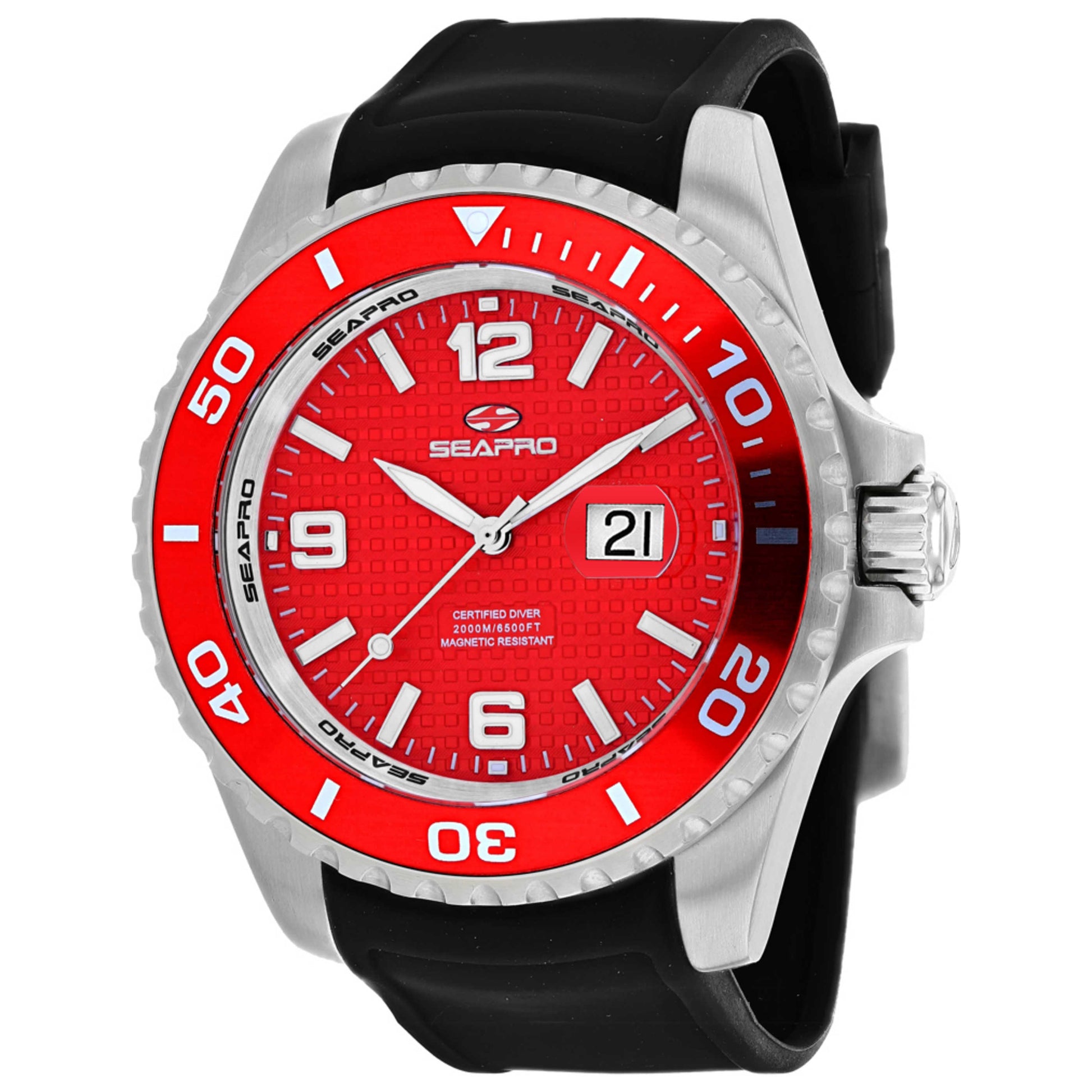 Front view of Seapro Abyss Men's Quartz Watch SP0745