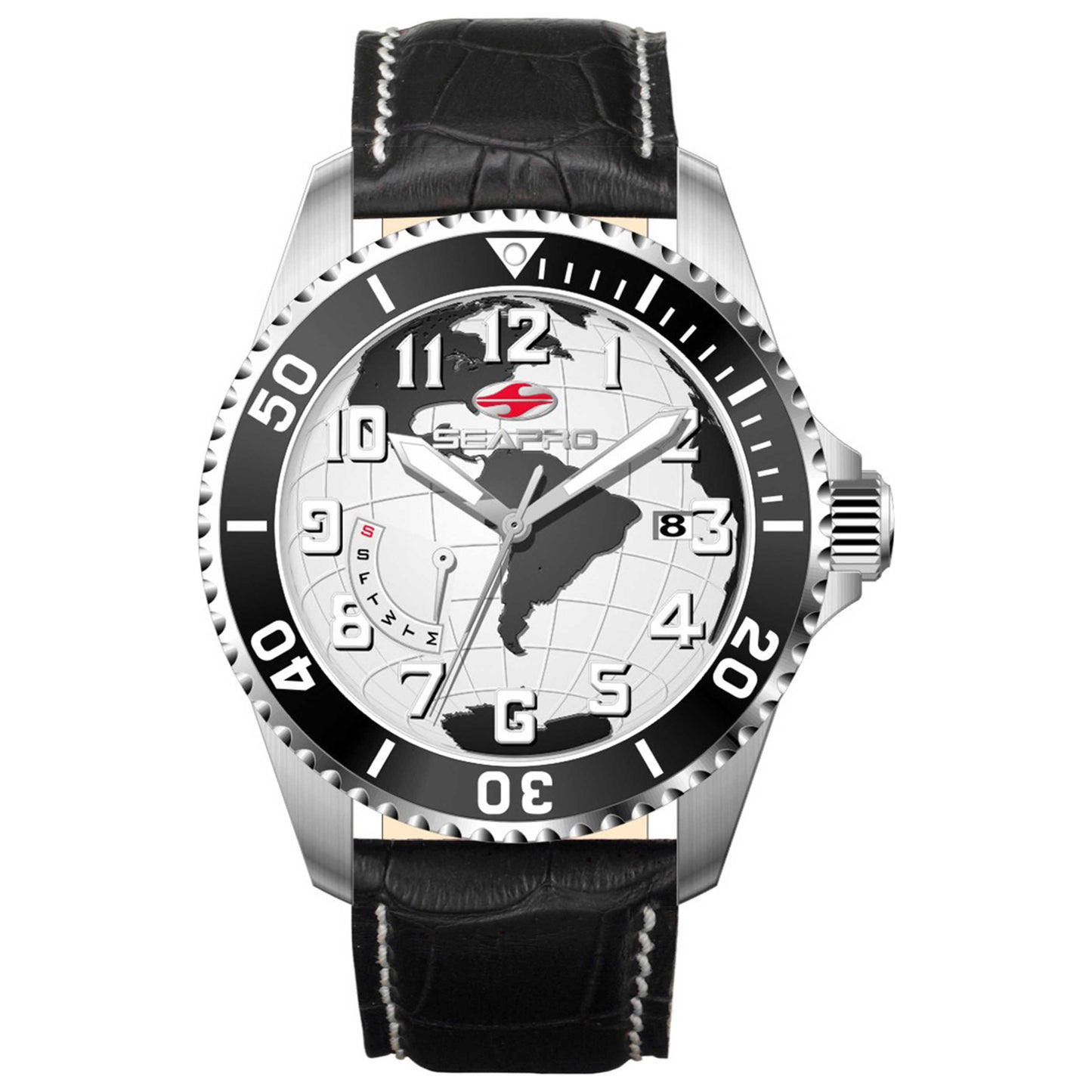Front view of Seapro Voyager Men's Quartz Watch SP2740