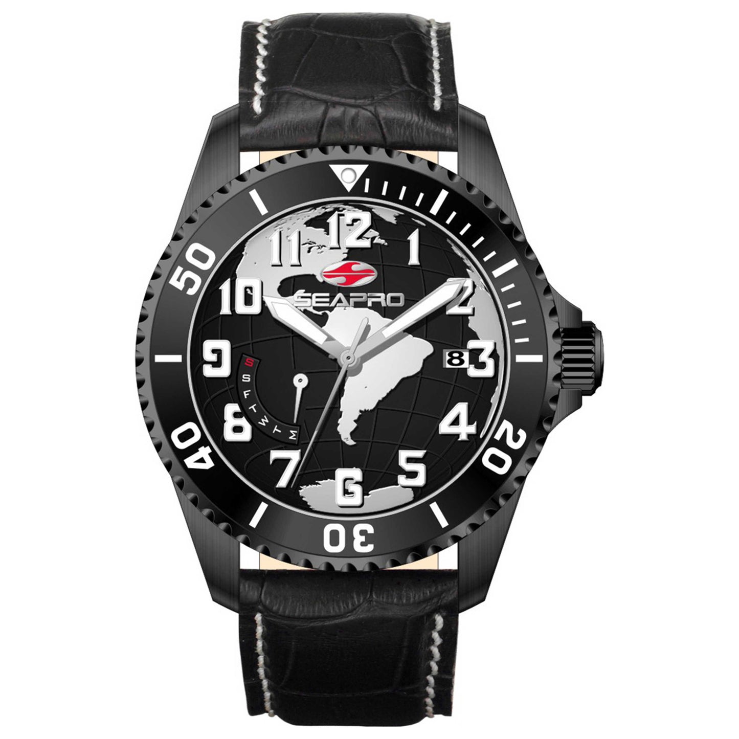 Front view of Seapro Voyager Men's Quartz Watch SP2743