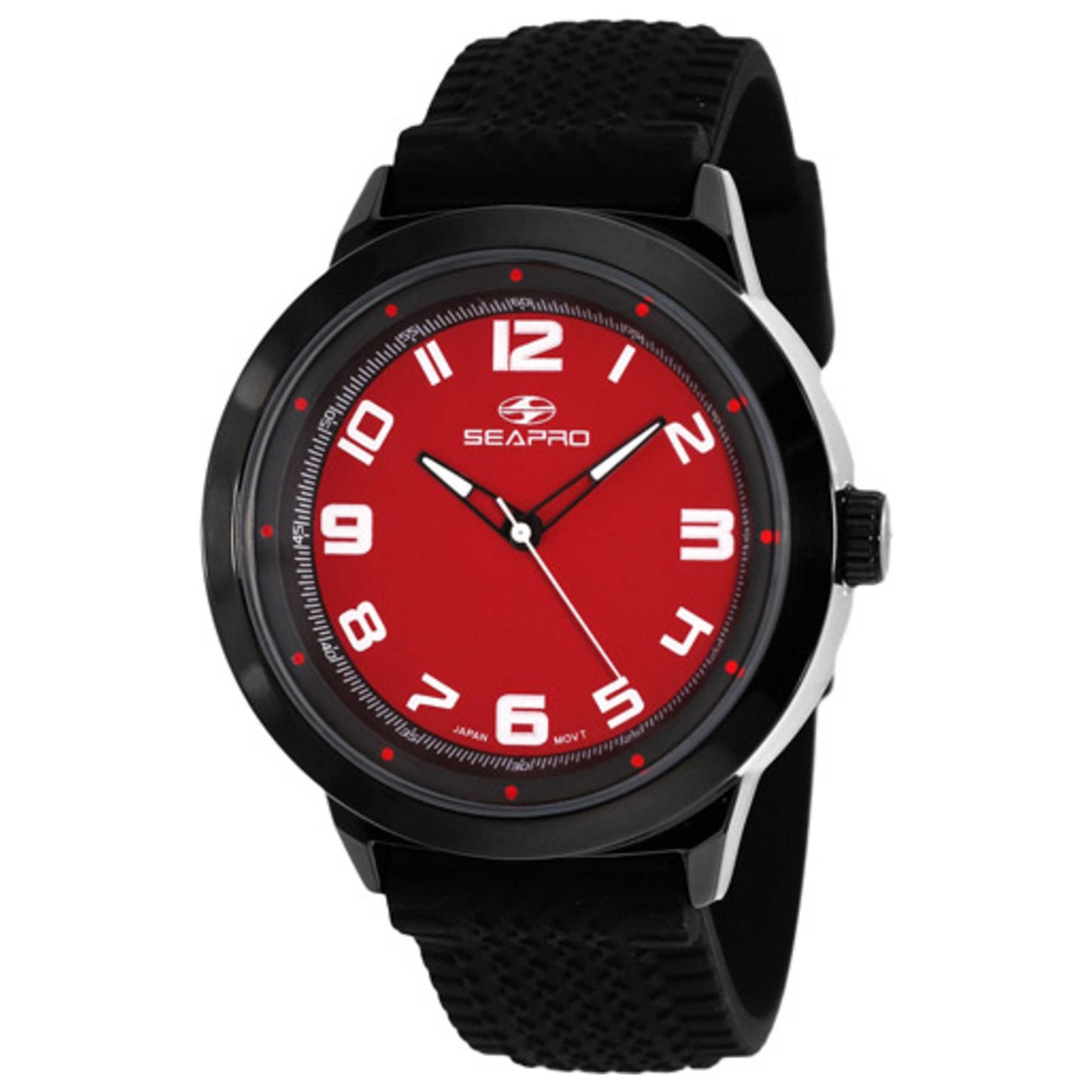 Front view of Seapro Wave Men's Quartz Watch SP3112
