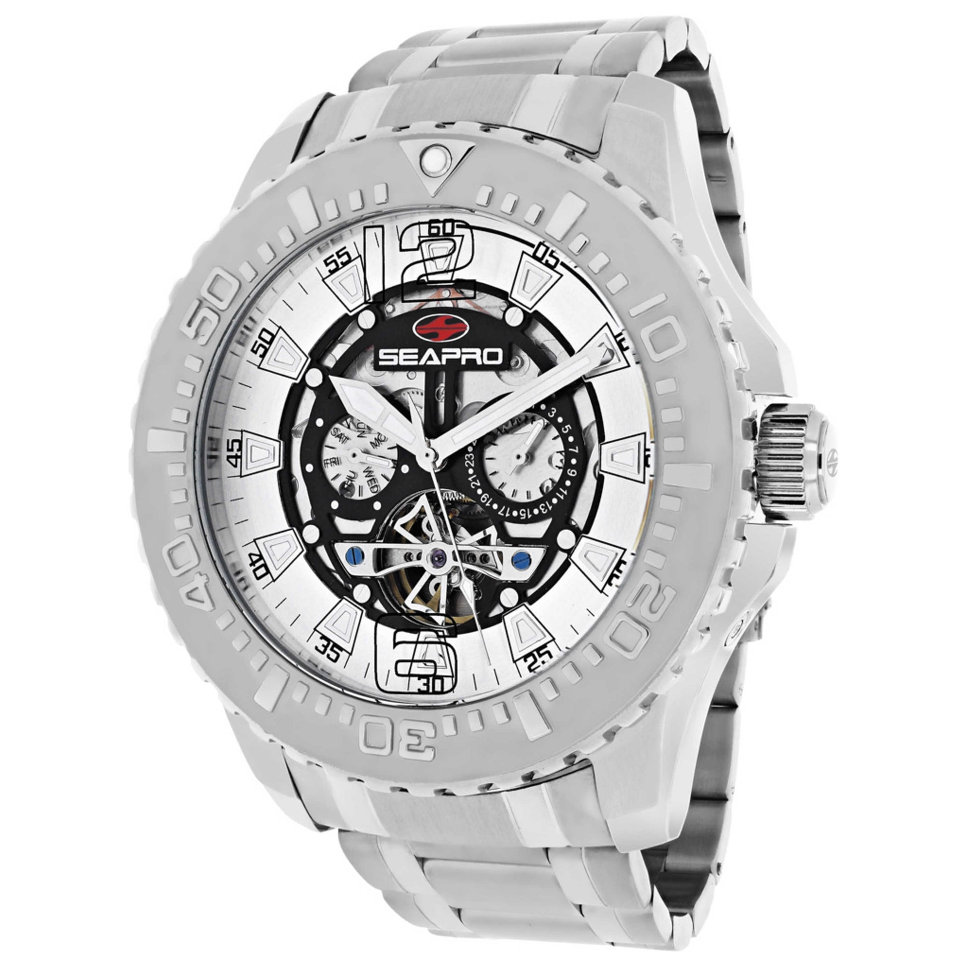 Front view of Seapro Tidal Px1 Men's Automatic Watch SP3310
