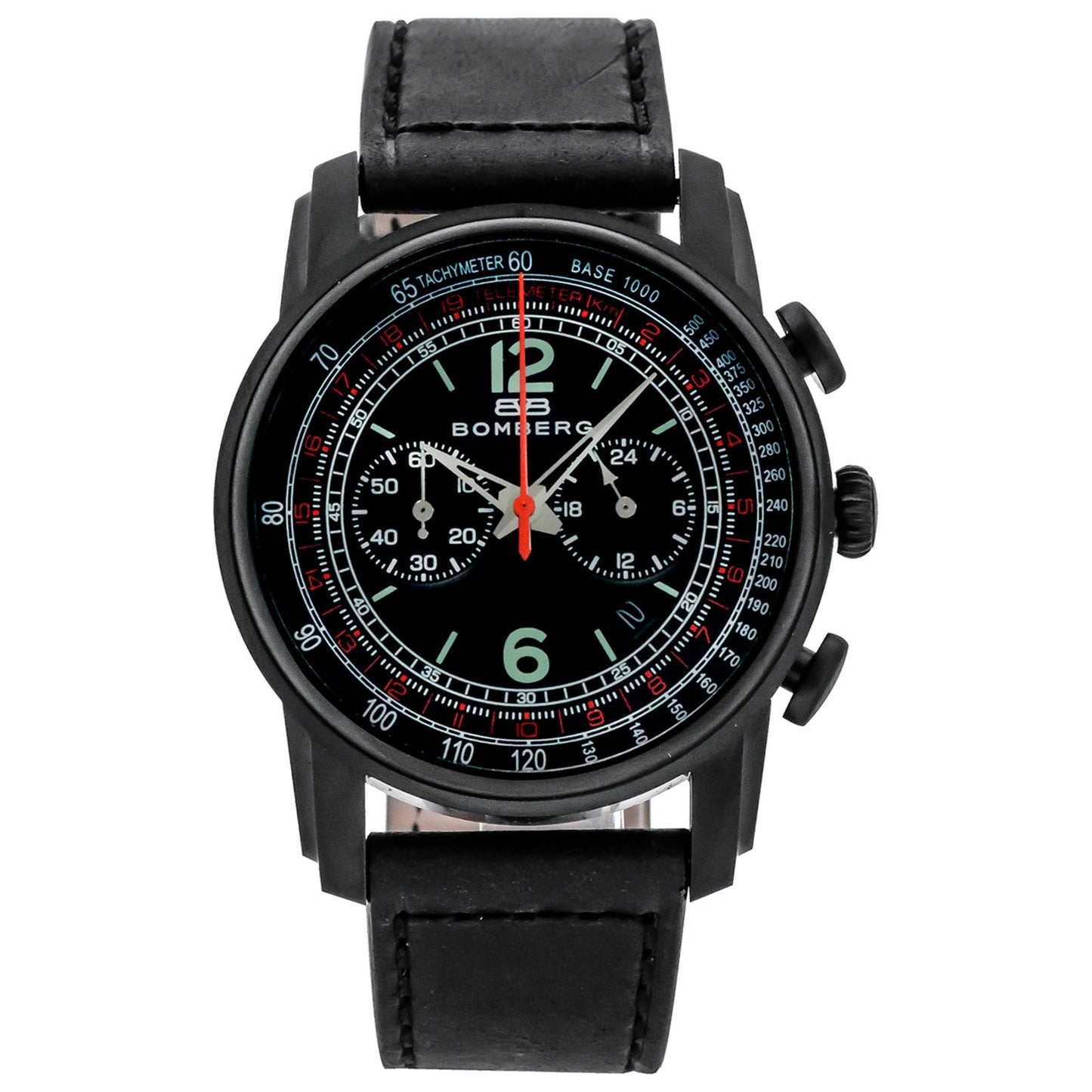 Front view of Bomberg Semper Men's Quartz Watch SP42CHPBA-BA0-1-LBA