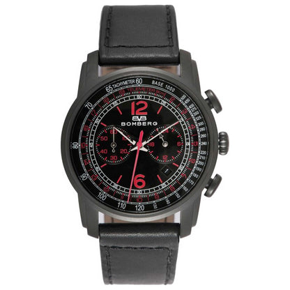 Front view of Bomberg Semper Men's Quartz Watch SP42CHPBA-BA0-2-LBA