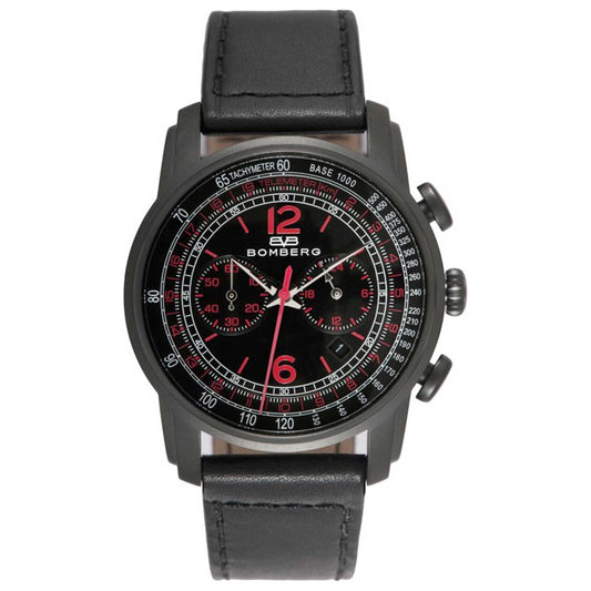 Front view of Bomberg Semper Men's Quartz Watch SP42CHPBA-BA0-2-LBA