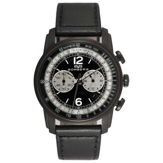 Front view of Bomberg Semper Men's Quartz Watch SP42CHPBA-BA0-3-LBA