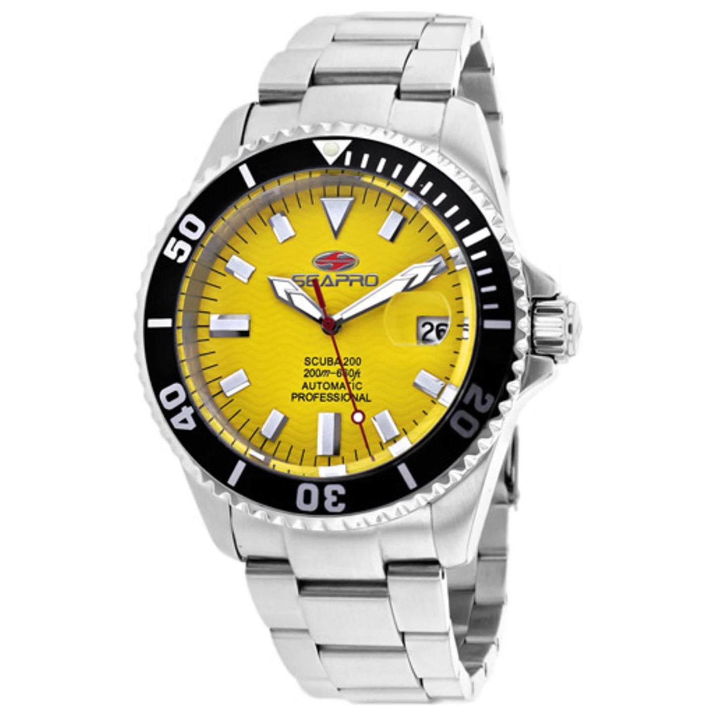 Front view of Seapro Scuba 200 Men's Automatic Watch SP4314