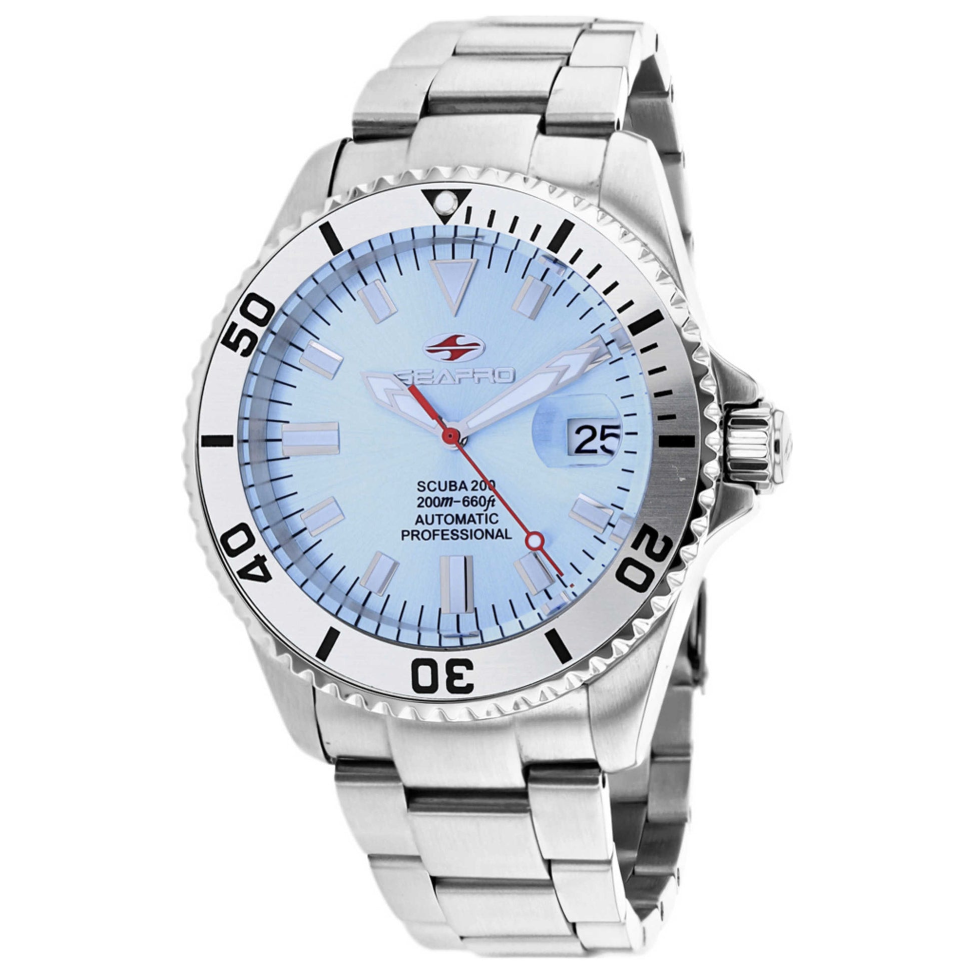 Front view of Seapro Scuba 200 Men's Automatic Watch SP4317