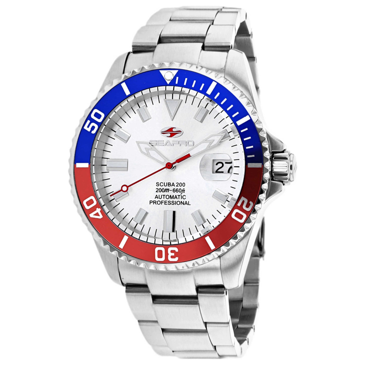 Front view of Seapro Scuba 200 Men's Automatic Watch SP4320