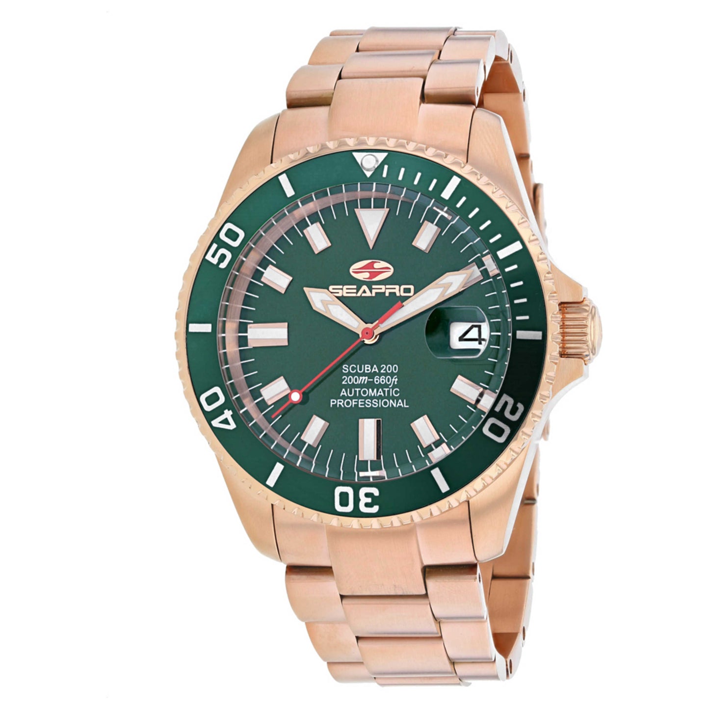 Front view of Seapro Scuba 200 Men's Automatic Watch SP4323