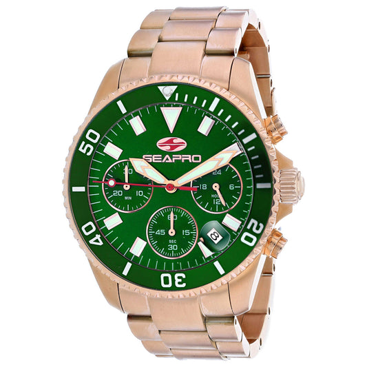 Front view of Seapro Scuba 200 Chrono Men's Quartz Watch SP4356