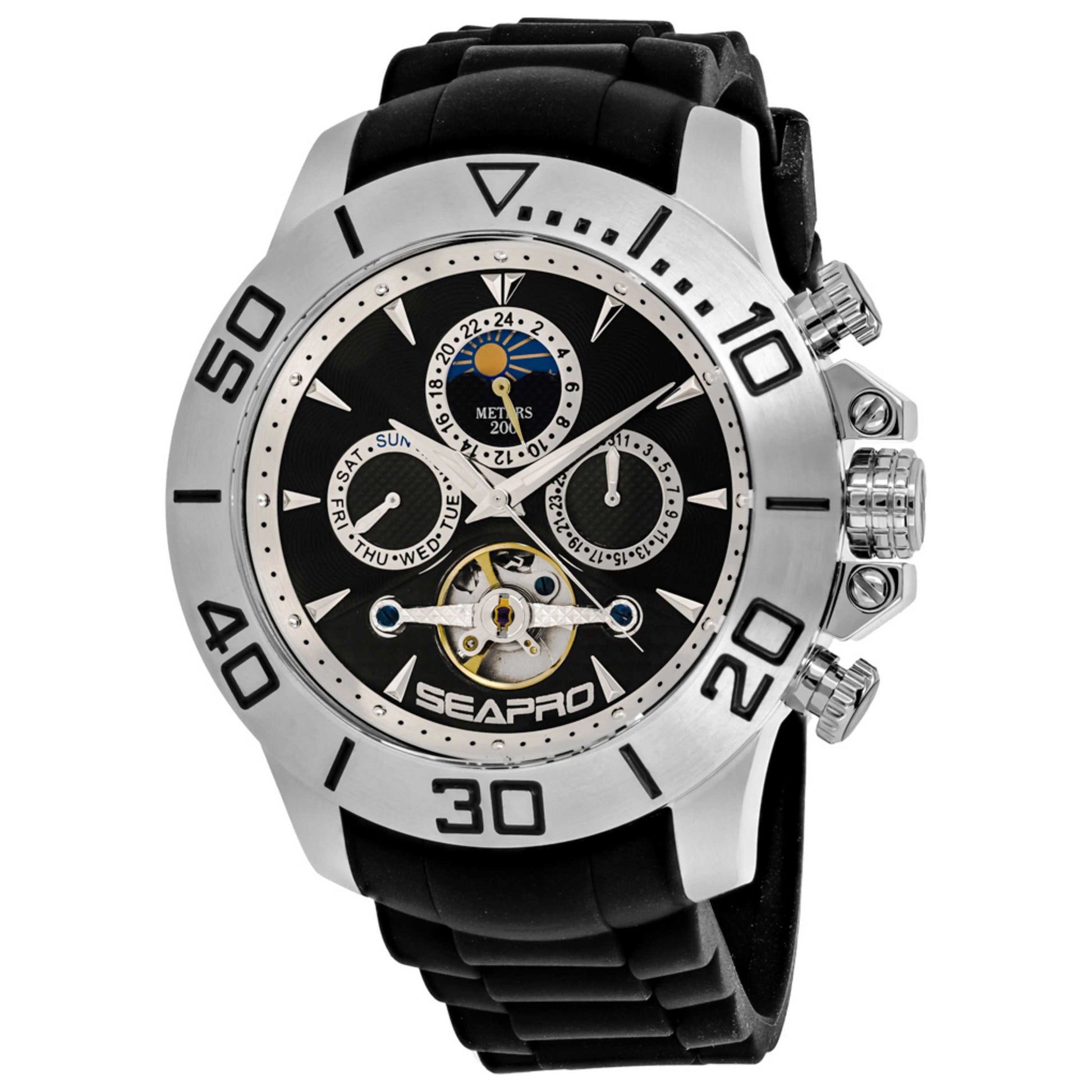 Front view of Seapro Montecillo Men's Automatic Watch SP5120
