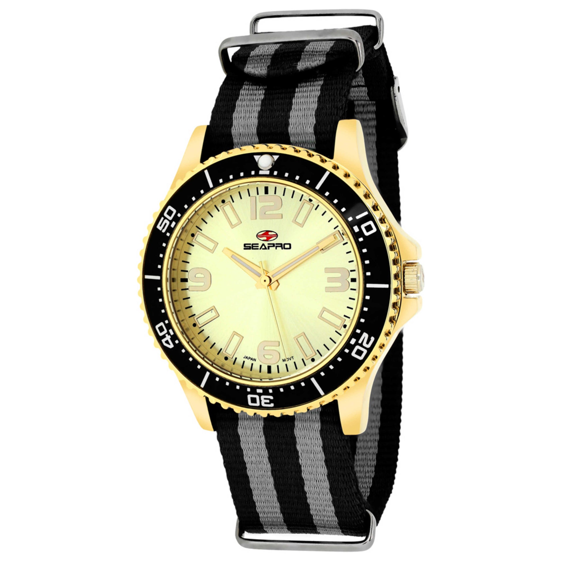 Front view of Seapro Tideway Women's Quartz Watch SP5419NBK