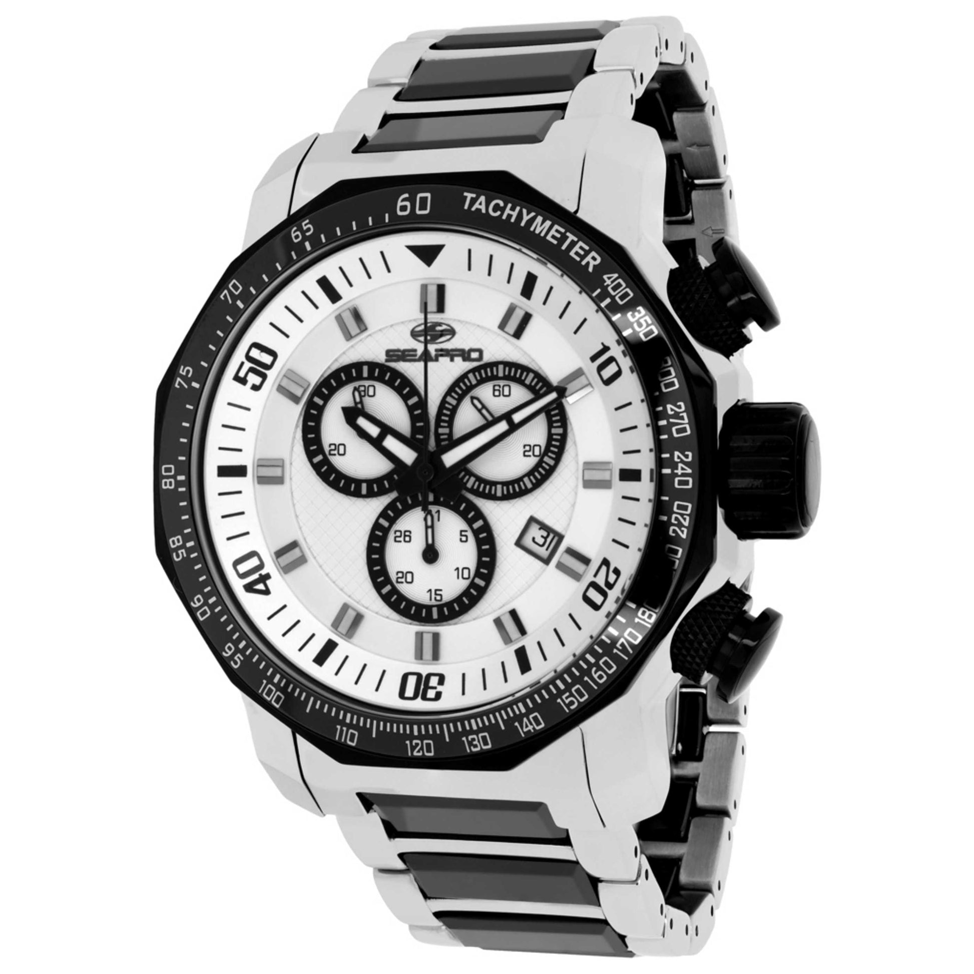 Front view of Seapro Coral Men's Quartz Watch SP6123
