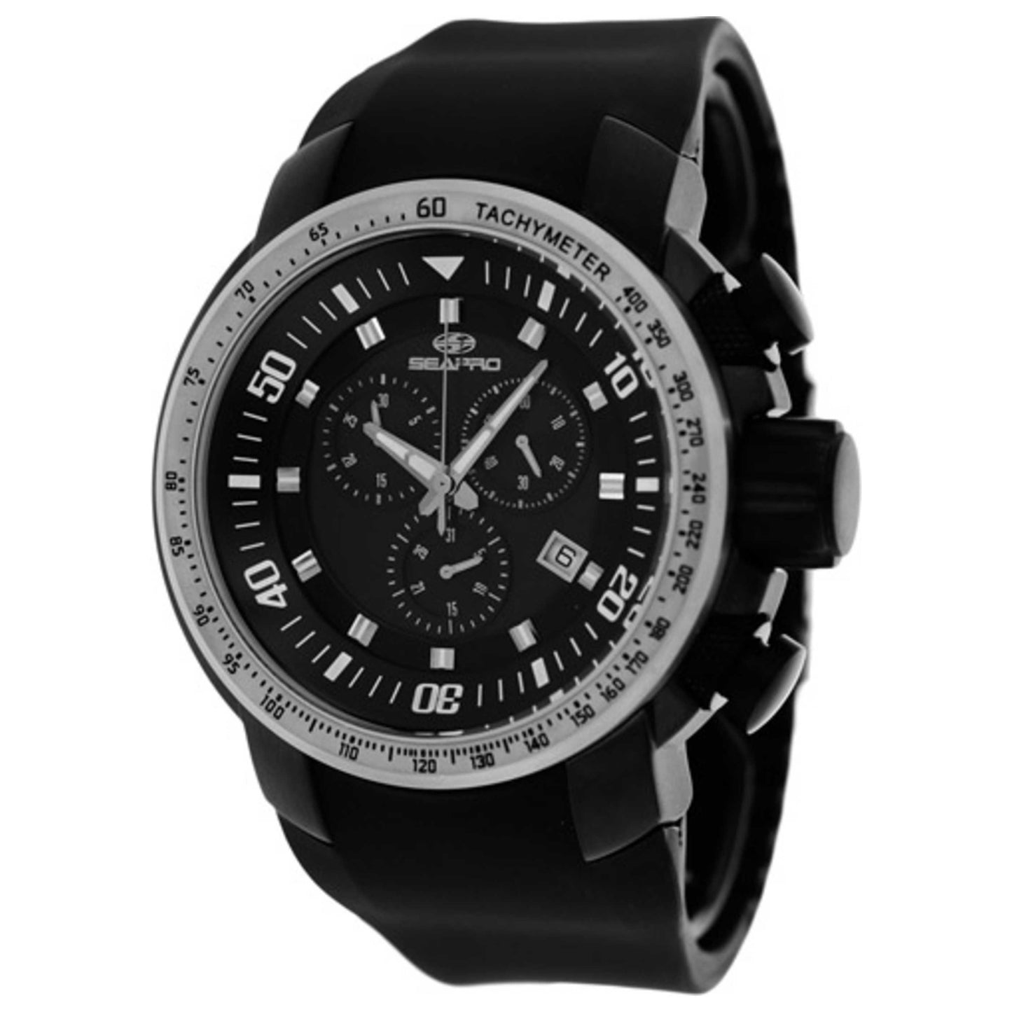 Front view of Seapro Imperial Men's Swiss Quartz (Battery-Powered) Watch SP7121