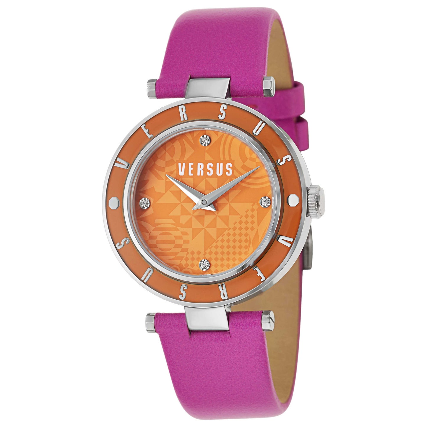 Front view of Versus Versace Logo Women's Japanese Quartz (Battery-Powered) Watch SP8060014