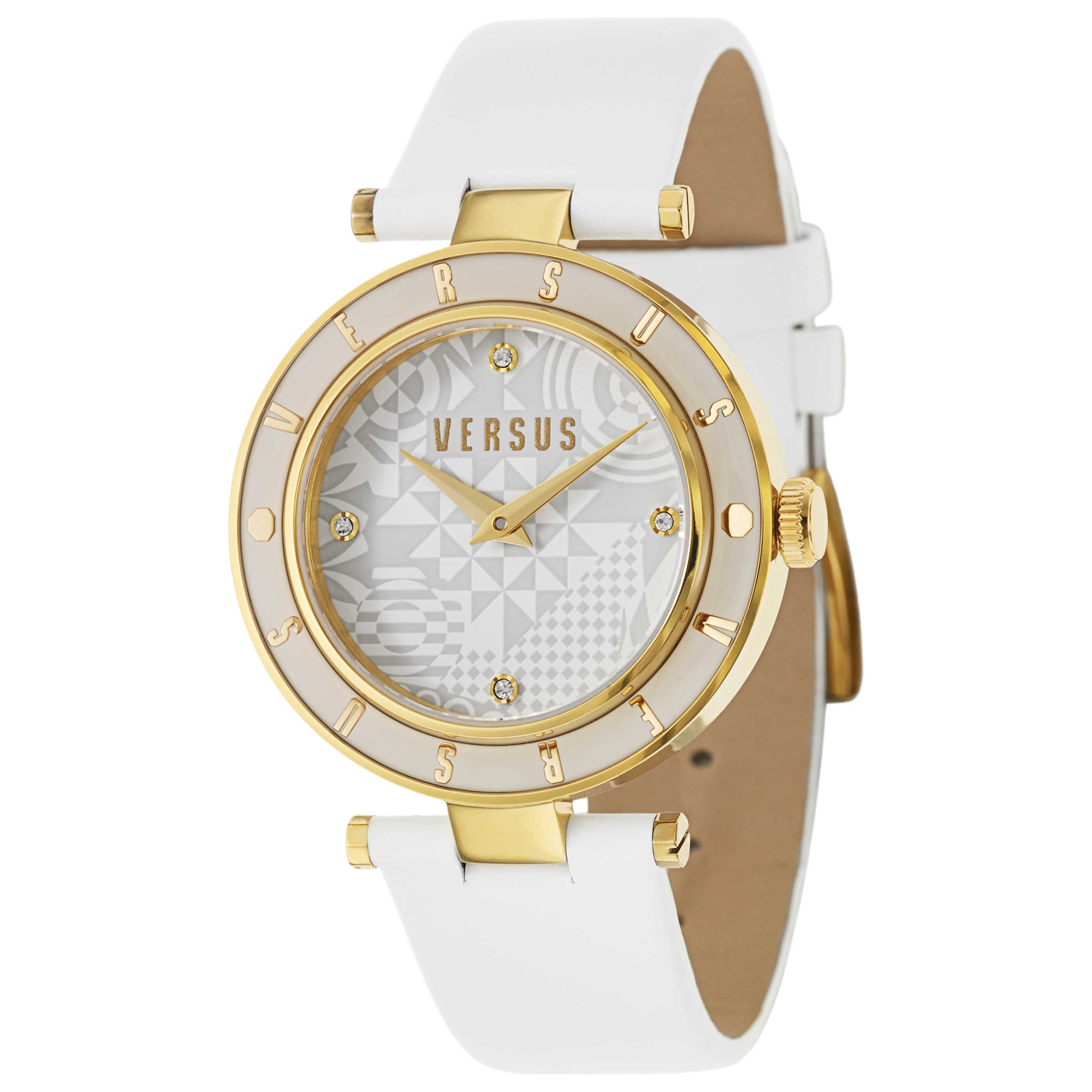Front view of Versus Versace Logo Women's Japanese Quartz (Battery-Powered) Watch SP8070014