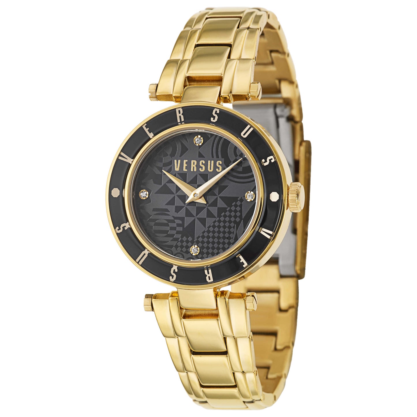 Front view of Versus Versace Logo Women's Japanese Quartz (Battery-Powered) Watch SP8110014
