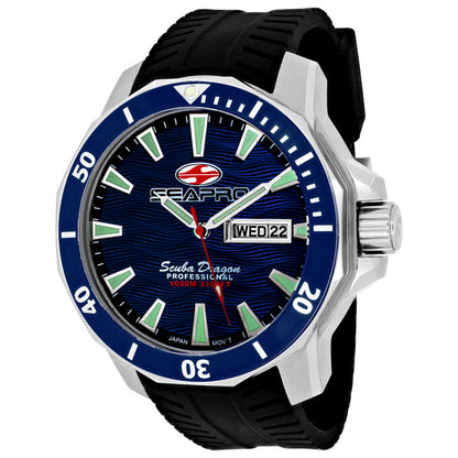 Front view of Seapro Scuba Dragon Diver Men's Quartz Watch SP8311